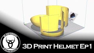 BlasterPro's 3D Printed Mandalorian Helmet Build Episode 1: Printing, Cleaning, and Bonding