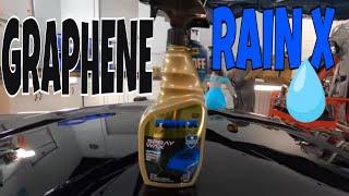 RAIN X (PRO) Graphene Spray Wax!! GRAPHENE Shield Technology! VERSUS 303 Graphene Spray Coating!