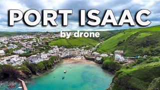 Port Isaac By Drone - This is where Doc Martin is filmed - In the ITV series it is renamed Portwenn