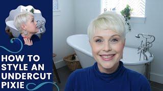 How to Style an Undercut Pixie