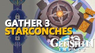 Gather 3 Starconches Genshin Impact