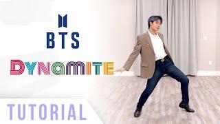 BTS - 'Dynamite' Dance Tutorial (Explanation & Mirrored) | Ellen and Brian