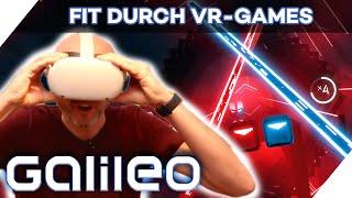 Beat Saber statt Fitness-Studio: Diese VR-Games halten euch fit! | Galileo | ProSieben