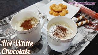 Thick Hot White Chocolate Recipe | How to Make Italian Hot White Chocolate | Winter Beverage Recipe