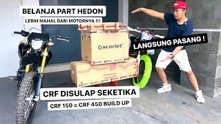 PROJECT SUPERMOTO ! FULL GANTI CRF JADI HEDON !