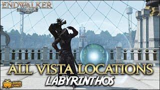 FFXIV - Labyrinthos All Vista Locations