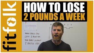 How to lose 2 pounds a week?