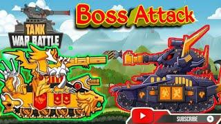 Upgrade Tank Boss Fight ️ | Tank Combat Boss attack. |Tank Combat