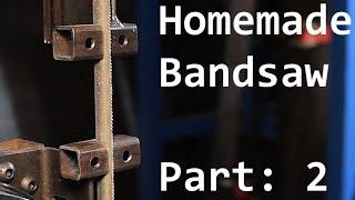 Homemade Vertical Metal Cutting Bandsaw Part 2: Frame Up!