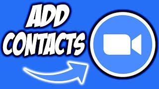 How To Add Contacts On Zoom EASY! | Zoom Tutorials