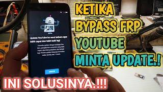 Bypass frp youtube minta update..ini solusinya || JKS opreker handphone