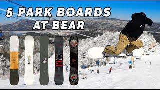 5 Freestyle & Park Boards for 2023 // Snowboard Mag