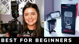 NEEWER TT560 SPEEDLITE OFF CAMERA FLASH CANON | SHEILA SHIMMERS