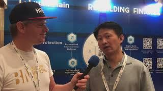 Interview Consensus 2018 - Jack Lu, ceo of Wanchain, an interoperable blockchain