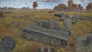 War Thunder Tiger and Panther push