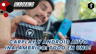 CARPLAY Y ANDROID AUTO INALÁMBRICO PARA TU CARRO!! TODO EN UNO!!!