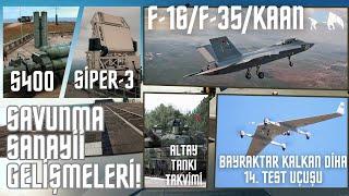 #Bayraktar KALKAN DİHA ve TB3 Testleri! F-16, F-35 ve #KAAN Durumu! Savunma Sanayii Gelişmeleri!