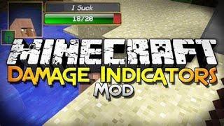 Damage Indicator Mod Showcase Minecraft