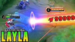 Layla ONE HIT DELETE Build & Emblem - BUILD TOP GLOBAL LAYLA 2024 ~ MLBB