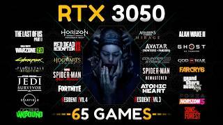 RTX 3050 : 65 Games Tested