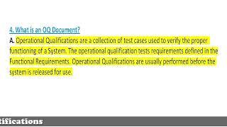 OQ Document ( Operational Qualification)