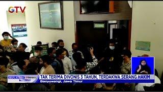 NEKAT! Tak Terima Divonis 3 Tahun, Aktivis Antimasker Serang Hakim #BIS 20/08