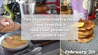 Faux KFC Chicken | Apple Pancakes | Two Monthly Grocery Food Prep Day 9 | Off Grid Australia 213