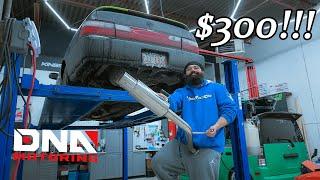 Installing $300 Ebay Catback Exhaust on My Budget Build AE101