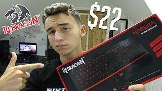 BEST BUDGET Gaming Keyboard? | REDRAGON KARURA K502 REVIEW + UNBOXING