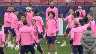 ATLETICO MADRID full training session - ahead of UCL R16 match against Real | WSS | Atletico | UCL |