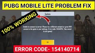 PUBG MOBILE LITE Unable to connect to server Problem || PUBG LITE LOGIN || Network problem solution