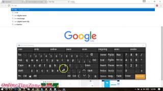 How to open Screen Keyboard in Windows 7, 8