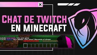 Chat de Twitch en Minecraft // Mod 1.16.5 