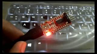 USB Serial Module Windows 10 Driver Installation and Test with putty