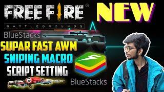Blue Stacks Super-Fast Sniping AWM settings - Secret settings of Youtuber