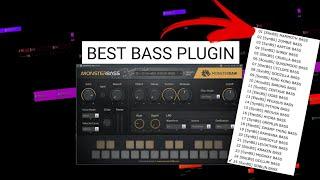 Monster Bass Free VST Plugin By MonsterDAW