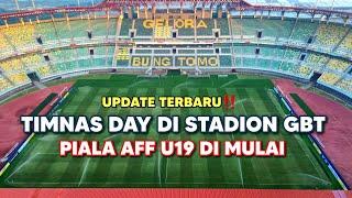 STADION GBT HARI H PIALA AFF U19 2024 SEMUA SEMPURNA ‼️ STADION GELORA BUNG TOMO #affu192024 #gbt