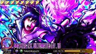 ABSOLUTELY BEYOND BROKEN UNIT!! Sasuke Shadow NEW MAXED EX Ultimate LV.15 Showcase - NxB NV
