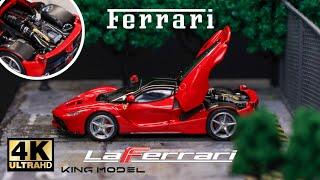 King Model 1:64 - Ferrari LaFerrari l Cinema Shot 4K Die-cast