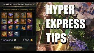 Lost Ark Hyper express event tips