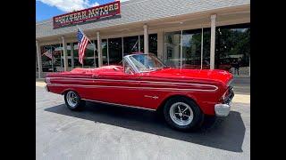 1964 Ford Falcon Sprint Convertible $36,900.00