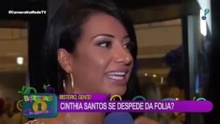 Cinthia Santos sobre fantasia sem penas  'Rainha ecologicamente correta'