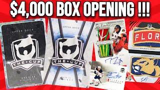 $1,200 PER PACK !! Opening 3 Boxes of Upper Deck The Cup Hockey Cards !!