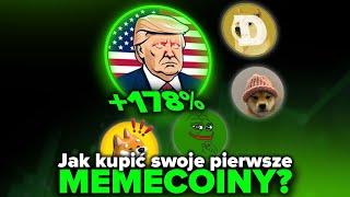 PIERWSZE KROKI W ŚWIECIE MEMECOINÓW | Poradnik Jak Kupić na Różnych Sieciach + Kilka Tipów