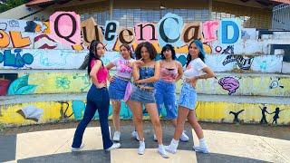 [K-POP IN PUBLIC | ONE TAKE] (G)I-DLE ((여자)아이들) 'QUEENCARD' | Dance Cover by Glassy from Brazil