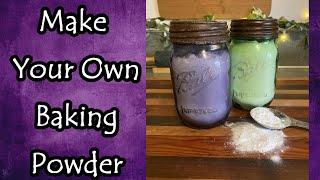 Make  Your Own Baking Powder, Aluminum Free