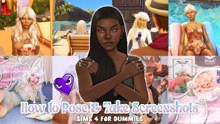 How to Pose and Take Screenshots with Wicked Whims | The Sims 4: For Dummies