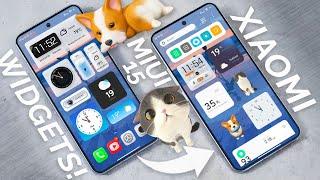 Mascotas y Widgets PREMIUM de MIUI 15 Para tú XIAOMI y REDMI