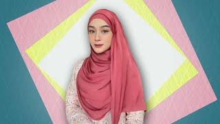 TUTORIAL HIJAB BUAT LEBARAN MODEL TERBARU!!!! YANG LAGI VIRAL NIH  #hijabtutorial