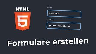 Formulare mit HTML erstellen | Die Grundlagen in 11 Minuten!